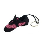Mini Dance Sneaker Key Chain: Pink