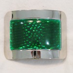 Jig Shoe Buckles: Green